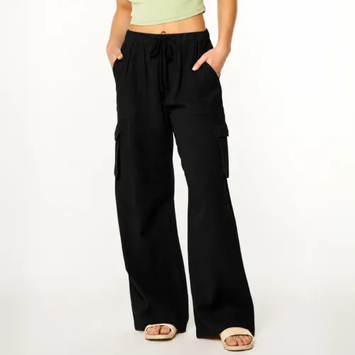 ROSUE Pantalón Mujer Cargo Wafer Sohana