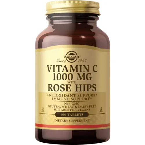Solgar Vitamin C 1000 Mg With Rose Hips 100 Tab.