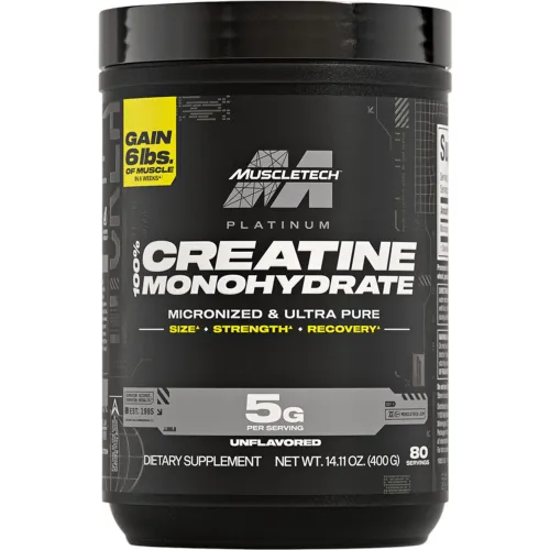 Muscletech Platinum 100% Creatine Monohidratada 400gr
