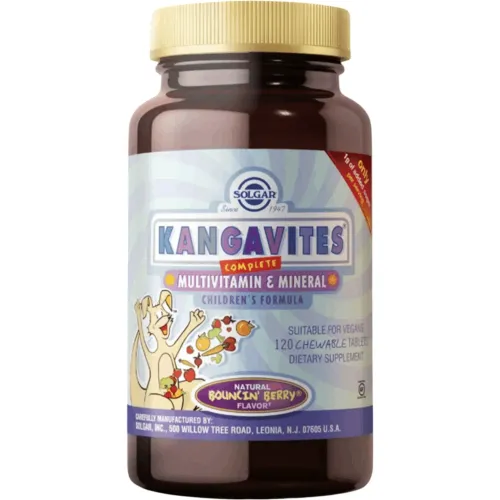 Solgar Kangavites Multivitamin Mineral B. Berry 120 Tab.