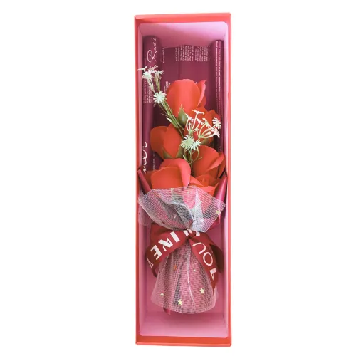 GENERICO Ramo De Rosas Artificial Realista Para San Valentín