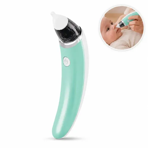 GENERICO Aspirador Succionador Nasal Eléctrico Recargable Para Bebe + Accesorios