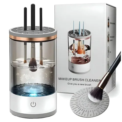 GENERICO Limpiador Lavador De Brochas De Maquillaje Eléctrico Con Vibración Ultrasónica