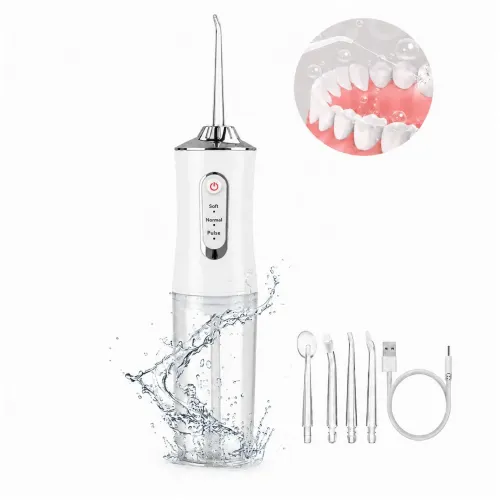 GENERICO Irrigador Oral Bucal Para Limpieza Dental Portátil Inalámbrico 4 En 1