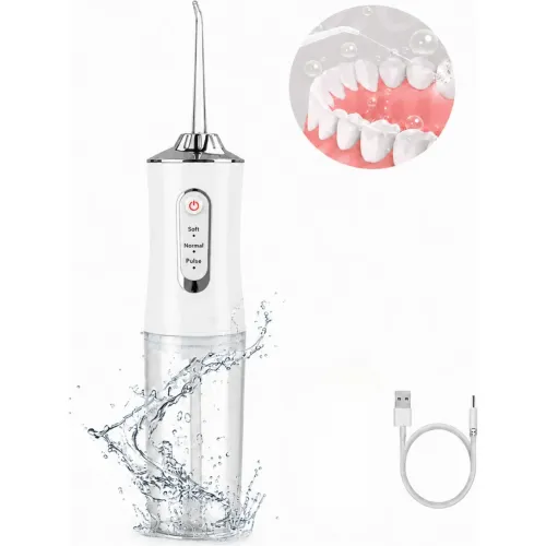 GENERICO Irrigador Oral Bucal Para Limpieza Dental Portátil Inalámbrico 4 En 1