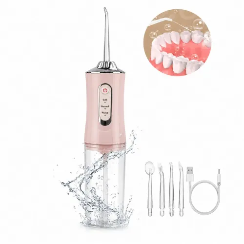 GENERICO Irrigador Oral Bucal Para Limpieza Dental Portátil Inalámbrico 4 En 1