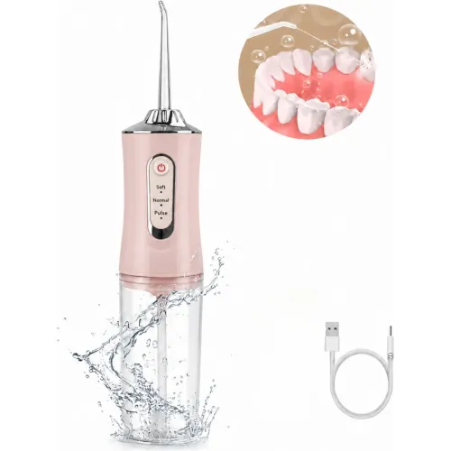 GENERICO Irrigador Oral Bucal Para Limpieza Dental Portátil Inalámbrico 4 En 1