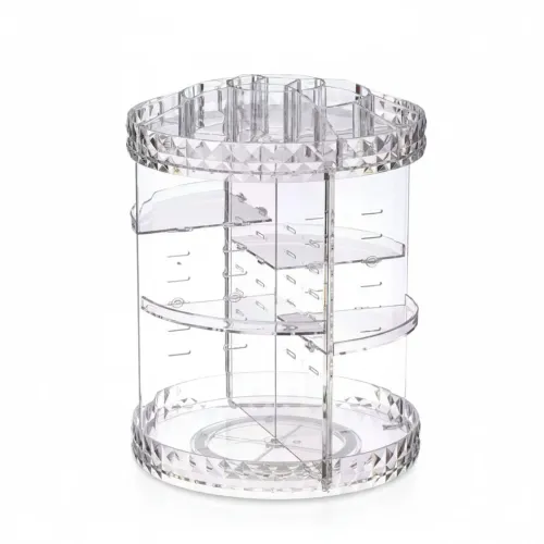 GENERICO Organizador De Maquillaje Cosméticos Cx-199 De Acrílico Giratorio 360°