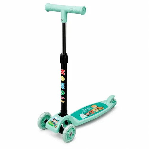 GENERICO Scooter Infantil 3 Ruedas Plegable Ajustable Para Niñas Y Niños Con Luces Led