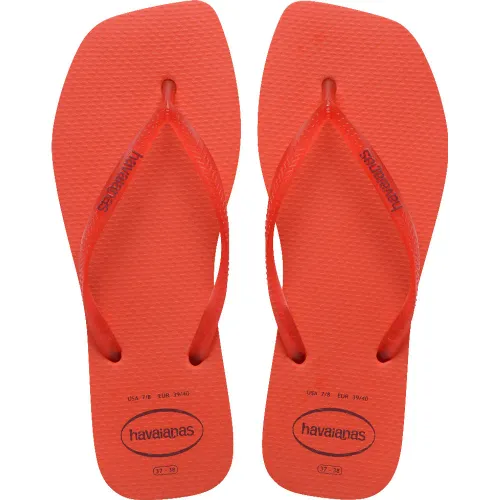 Havaianas Sandalias Mujer Slim Square Logo Pop Up