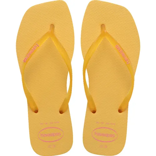 Havaianas Sandalias Mujer Slim Square Logo Pop Up
