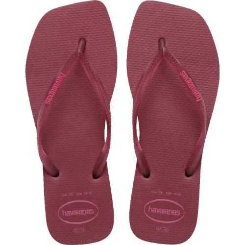 Havaianas Sandalias Mujer Slim Square Logo Pop Up