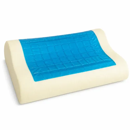 GENERICO Almohada Cervical Ortopédica De Espuma Con Gel Refrescante