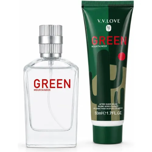 GENERICO Pack Colonia Hombre Green Mountaineer 30ml Con Bálsamo After Shave 50ml