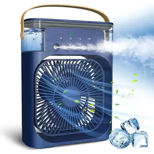 GENERICO Ventilador De Aire Acondicionado Pulverizador Con Luz Led