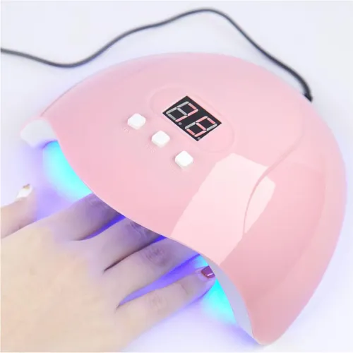 GENERICO Secador De Uñas Profesional Lámpara Para Secado De Uñas Led/Uv Con Temporizador