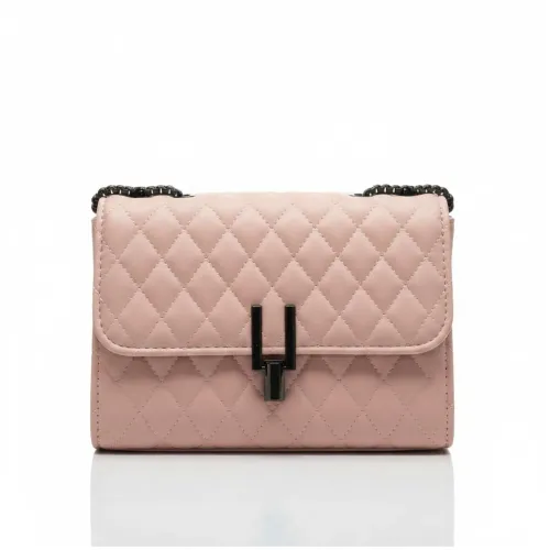 GENERICO Cartera De Mano Con Correa Diseño Premium - Rosado