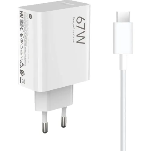 XIAOMI Cargador De Pared Hypercharge 67w + Cable (Type-A)