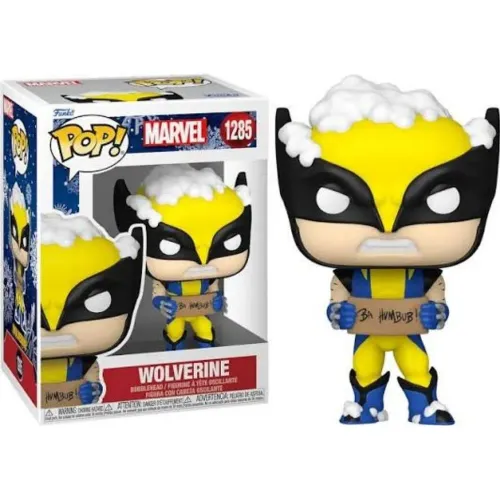DEADPOOL Pop Marvel: Holiday - Wolverine W/ Sign 72191