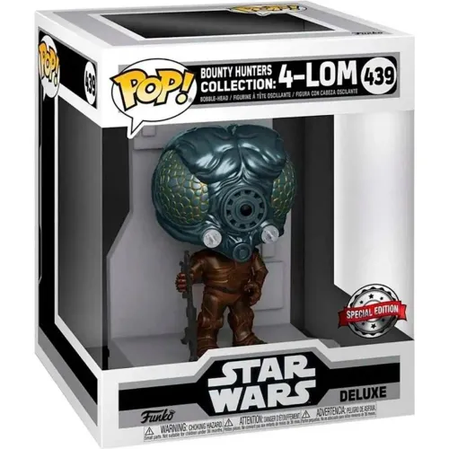 Star Wars Pop Deluxe: Star Wars Bounty Hunter 4 Lom (Mt) Se 56107