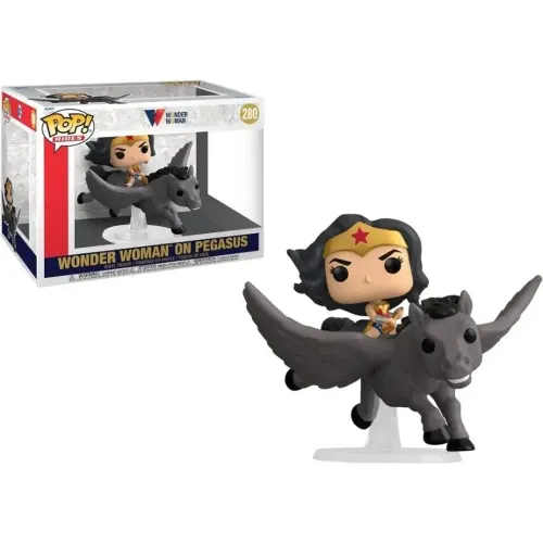 Wonder Woman Pop Ride: Wonder Woman 80th - Wonder Woman On Pegasus 54989