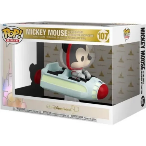 Disney Pop Ride Super Deluxe: Walt Disney World 50th - Space Mountain W/ Mickey Mouse 45343