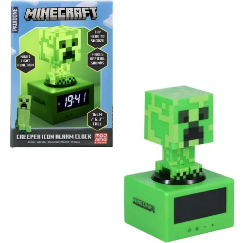 PALADONE Paladone Minecraft Creeper Alarm Night Light
