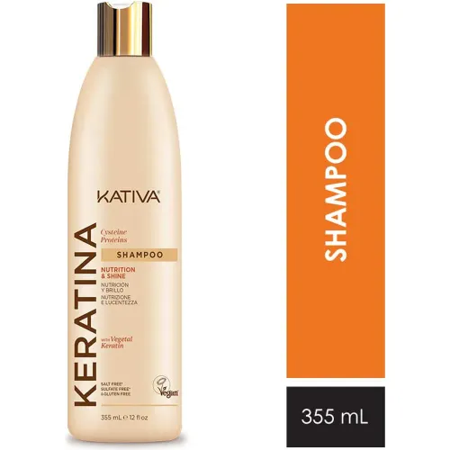 KATIVA Shampoo Kativa Kerat Cystein Proteins Sha x 355ml Rl