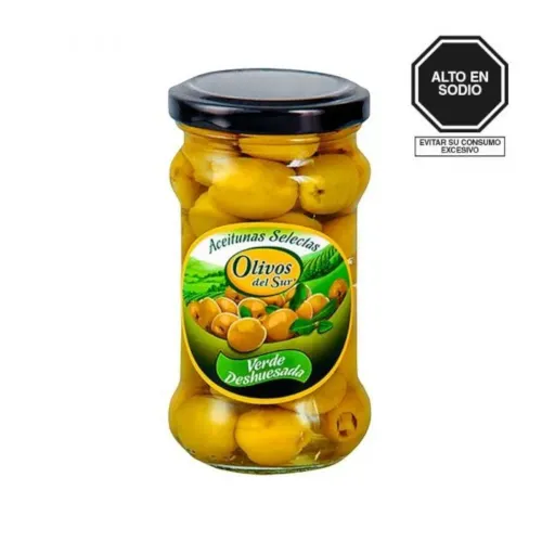 OLIVOS DEL SUR Aceituna Verde Deshuesada 225 Gr