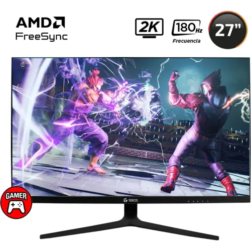 GENERICO Monitor Gamer Teros 27 2k Qhd Ips 180hz 1ms Vesa Freesync Te-2769g