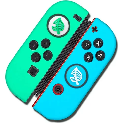 GENERICO Funda Para Joycons Y 2 Grips Nintendo Switch Protector Animal Crossing