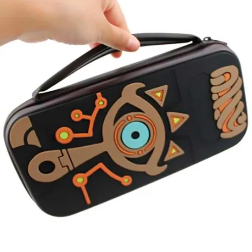 GENERICO Estuche Para Nintendo Switch Y Oled Protector Zelda Marrón