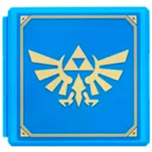 GENERICO Case Portajuegos De Nintendo Switch Estuche 12 Slots - Zelda Azul