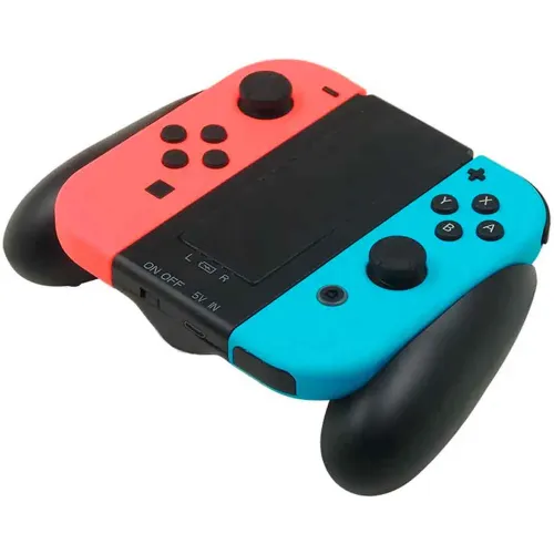 GENERICO Grip Cargador Para Joycons Nintendo Switch 2000mah
