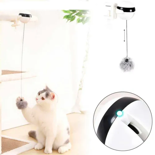 GENERICO Juguete Para Gato Yo Yo Levantamiento Eléctrico