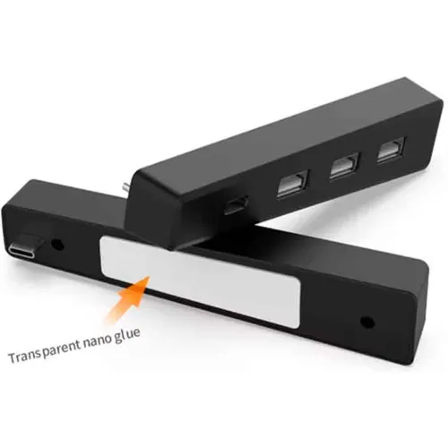 GENERICO Hub Usb Para Ps5 Slim Pro Lector Y Digital Multipuerto 3xusb 1xusbc Db