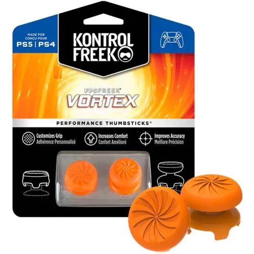 GENERICO Kontrolfreek Vortex Para Mando Ps4 Ps5 Fpsfreek Grips Naranja