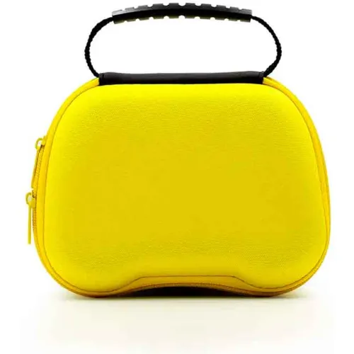 GENERICO Estuche Para Mandos Ps5 Ps4 Xbox Nintendo Switch Rígido Amarillo
