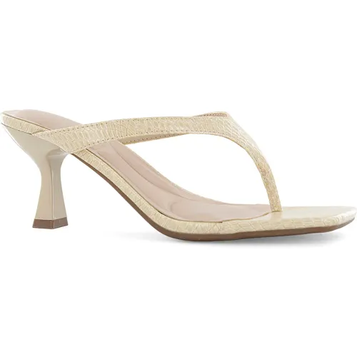 Impuls Sandalias Taco Mujer Jennie03 Beige