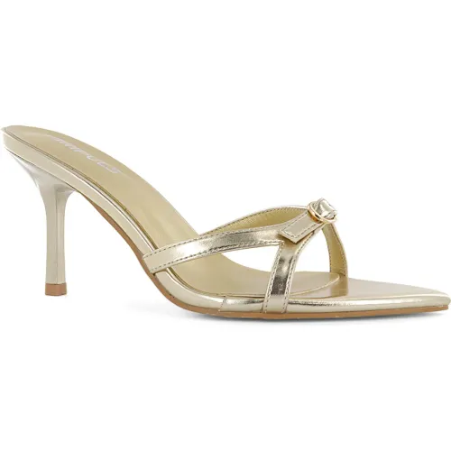 Impuls Sandalias Taco Mujer Jennie04 Oro