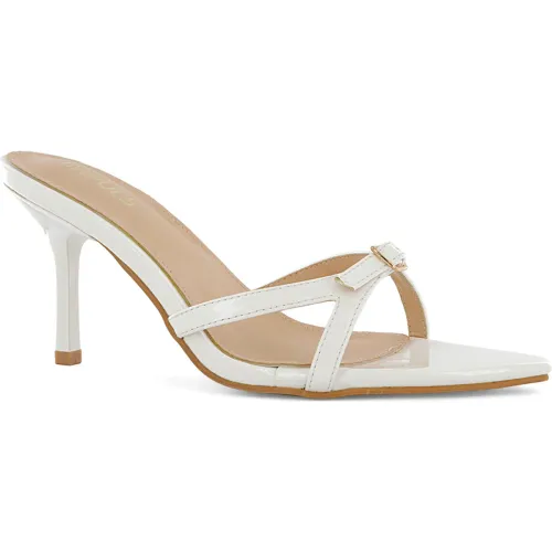 Impuls Sandalias Taco Mujer Jennie04 Blanco