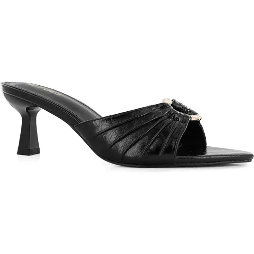 Impuls Sandalias Taco Mujer Jennie05 Negro
