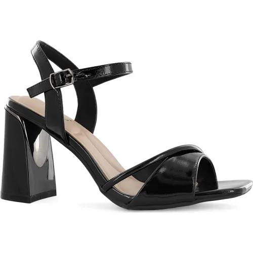 Impuls Sandalias Taco Mujer Jennie09 Negro