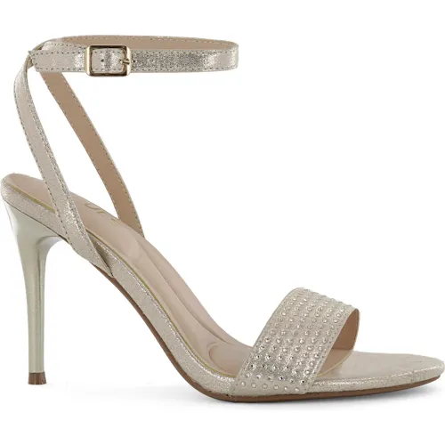 Impuls Sandalias Taco Mujer Rose04 Oro