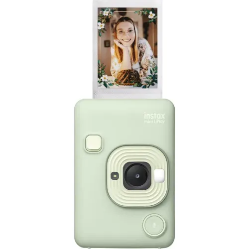 FUJIFILM Cámara Instax Fujifilm Hibrida Mini Liplay - Matcha Green