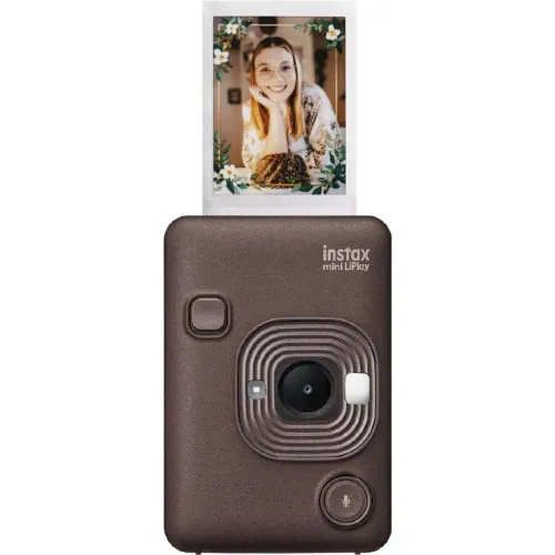 FUJIFILM Cámara Instax Fujifilm Hibrida Mini Liplay - Deep Bronze
