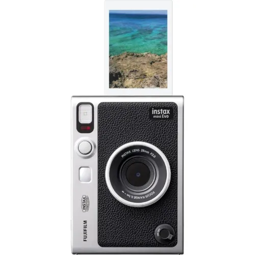 FUJIFILM Cámara Instax Fujifilm Hibrida Mini Evo Black