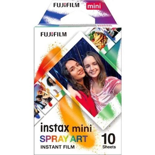 FUJIFILM Película Instax Fujifilm Mini Spray Art X10h