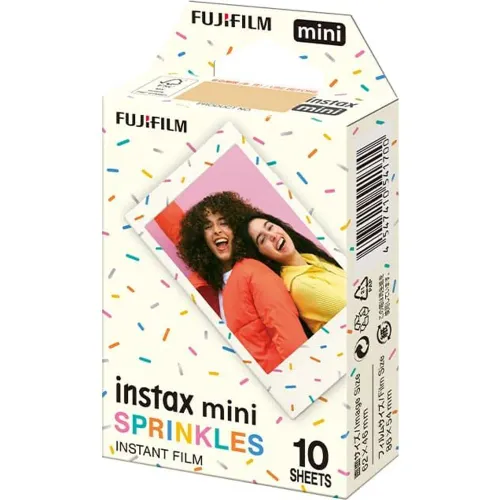 FUJIFILM Película Instax Fujifilm Mini Sprinkles X10h
