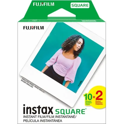 FUJIFILM Pack De Película Fujifilm 20f - Instax Square